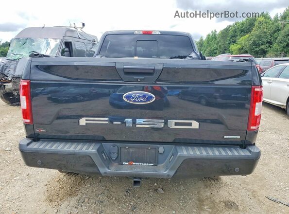 1FTFW1EG2JFD50412 2018 FORD F150 Black Vista trasera