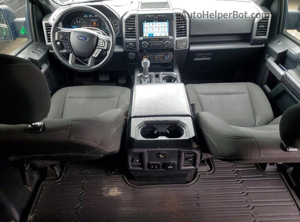 1FTFW1EG2JFD50412 2018 FORD F150 Black Vista del salpicadero