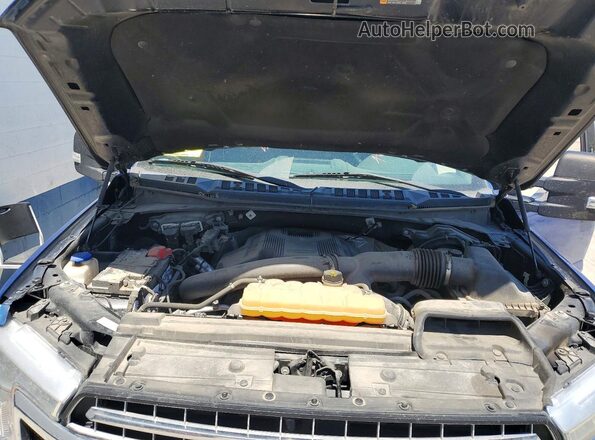 1FTFW1EG2JKC09430 2018 FORD F150 Blue უკანა სალონის ხედი