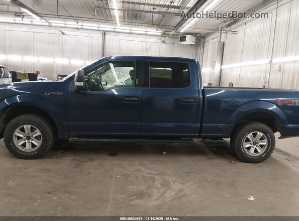 1FTFW1EG2JKD60879 2018 FORD F150 Blue 