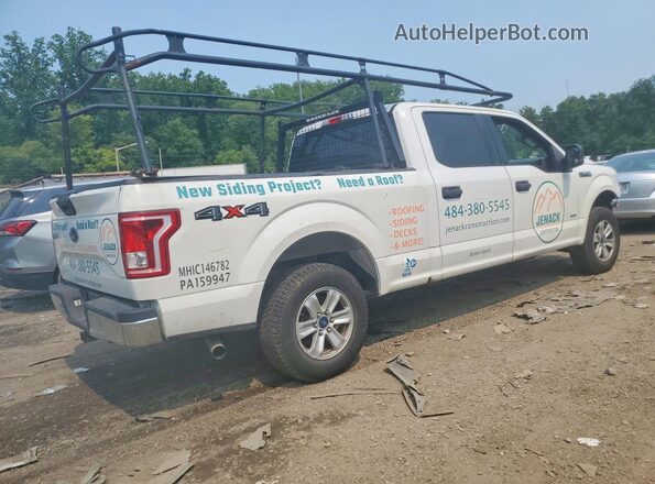 1FTFW1EG3GFB45593 2016 FORD F150 Белый Задняя правая четверть
