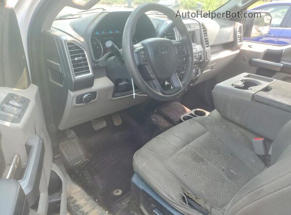 1FTFW1EG3GFB45593 2016 FORD F150 Белый Вид панели приборов