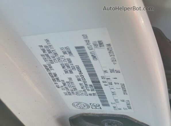 1FTFW1EG3GFB45593 2016 FORD F150 Белый Вид подкапотного пространства