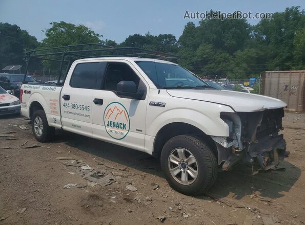 1FTFW1EG3GFB45593 2016 FORD F150 Белый Передняя правая четверть