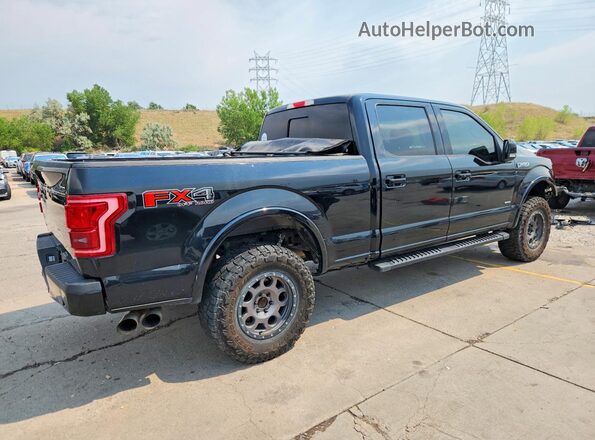 1FTFW1EG3GKD55439 2016 FORD F150 Black Tył prawy