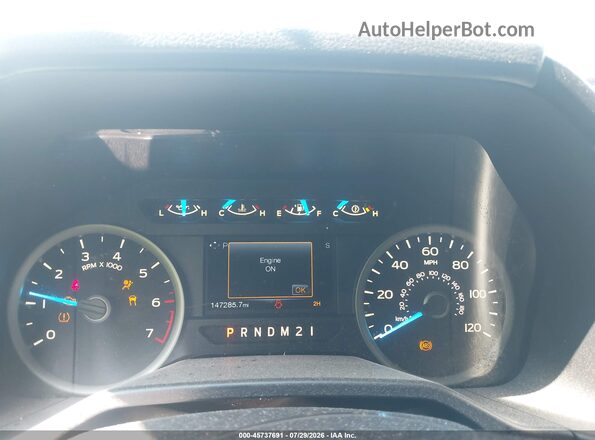 1FTFW1EG5GKF61975 2016 FORD F150 Gray Widok tylnych siedzeń