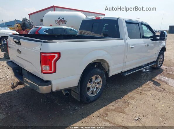 1FTFW1EG6GFC76744 2016 FORD F150 White Trasero derecho