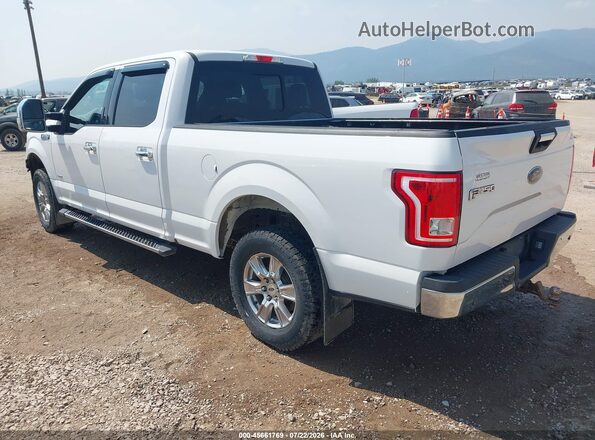 1FTFW1EG6GFC76744 2016 FORD F150 White Trasero izquierdo