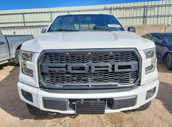 1FTFW1EG6GKE48200 2016 FORD F150 Белый Вид спереди