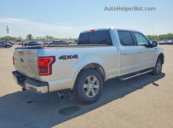1FTFW1EG7GFC24703 2016 FORD F150 Silver Tył prawy