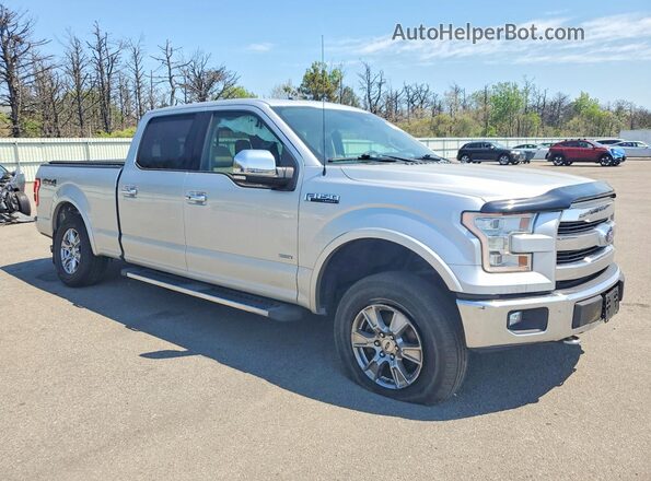 1FTFW1EG7GFC24703 2016 FORD F150 Silver Przód prawy