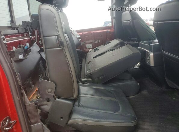 1FTFW1EG7HFB66822 2017 FORD F150 Red Вид задніх сидінь