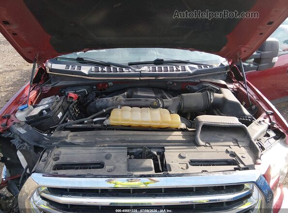 1FTFW1EG7HFC33015 2017 FORD F150 Maroon უკანა ხედი
