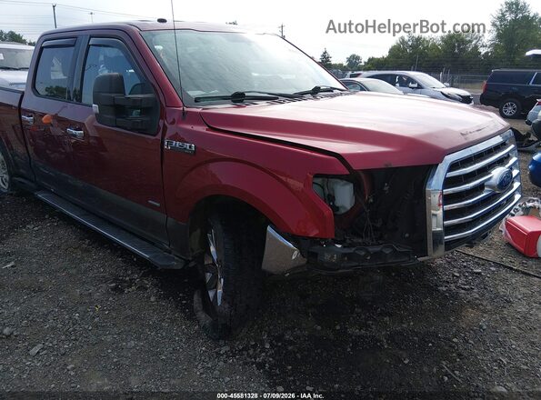 1FTFW1EG7HFC33015 2017 FORD F150 Maroon 