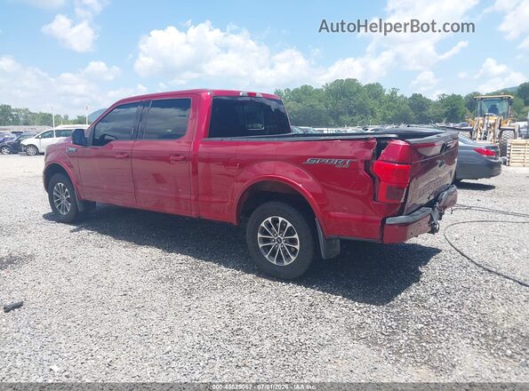 1FTFW1EG7JFE60422 2018 FORD F150 Red Tył lewy