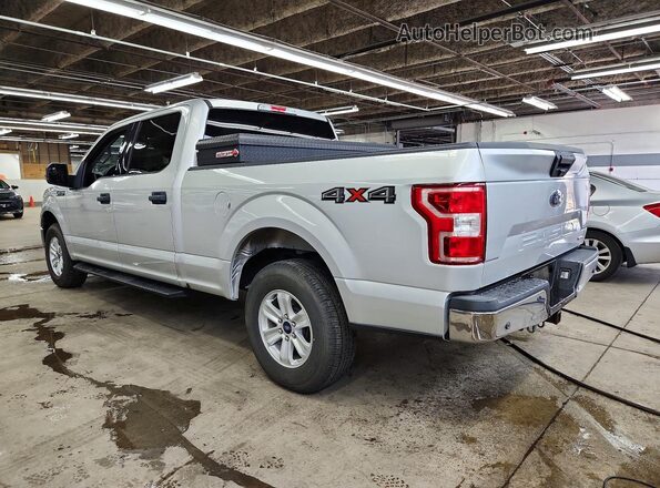 1FTFW1EG7JKF43162 2018 FORD F150 Silver უკანა მარცხენა