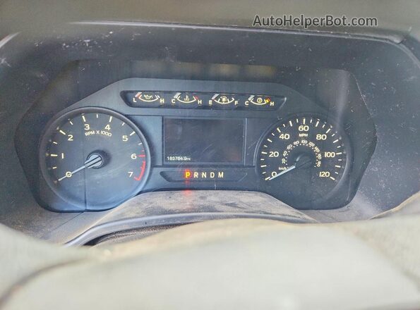 1FTFW1EG9JKF33958 2018 FORD F150 Silver Instrument cluster view