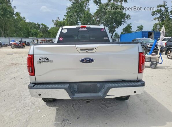 1FTFW1EGXGFA01930 2016 FORD F150 Silver Vista trasera