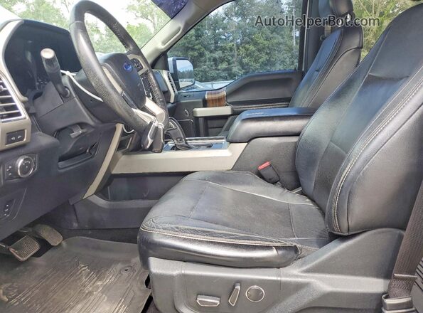 1FTFW1EGXGFA01930 2016 FORD F150 Silver Vista interior delantera