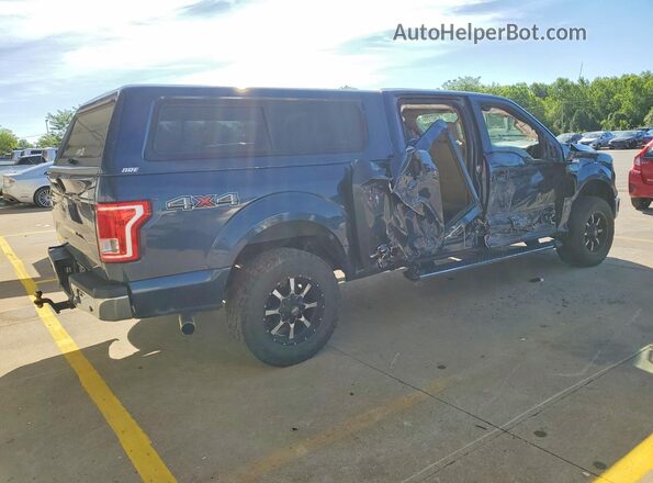 1FTFW1EGXGFC06440 2016 FORD F150 Blue Հետևի աջ