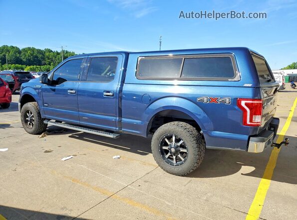 1FTFW1EGXGFC06440 2016 FORD F150 Blue Հետևի ձախ