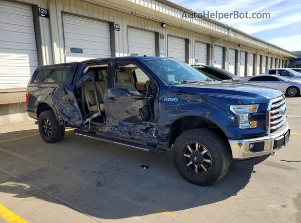 1FTFW1EGXGFC06440 2016 FORD F150 Blue Առջևի աջ