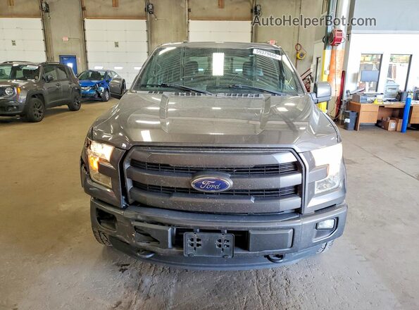 1FTFW1EGXGKF11136 2016 FORD F150 Серый Вид спереди