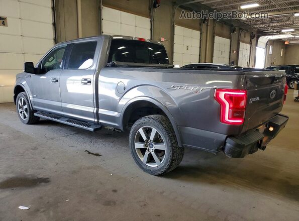 1FTFW1EGXGKF11136 2016 FORD F150 Серый Задняя левая четверть