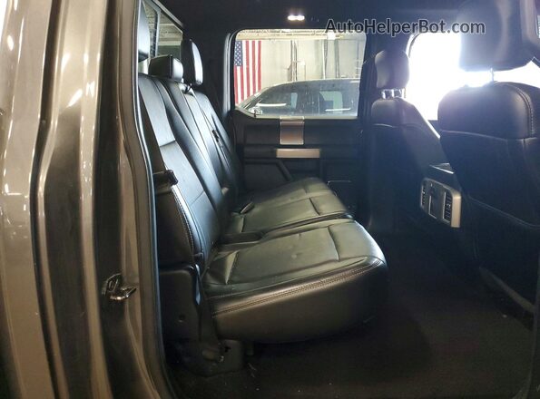 1FTFW1EGXGKF11136 2016 FORD F150 Серый Вид задних сидений