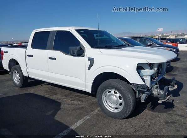 1FTFW1L54RKD84016 2024 FORD F150 White Widok wnętrza 360 stopni