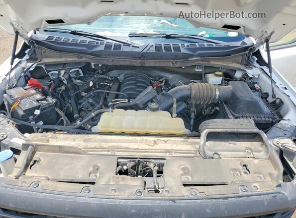 1FTFW1L55RKD66110 2024 FORD F150 White უკანა სალონის ხედი
