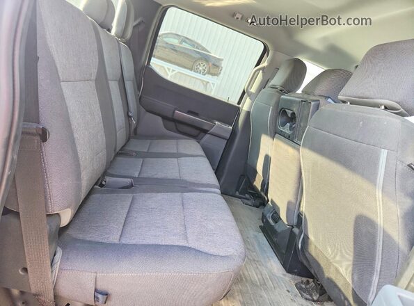 1FTFW1L89RKE00852 2024 FORD F150 White Rear interior view