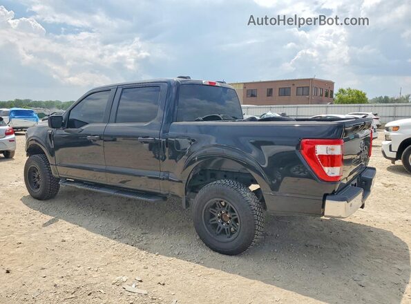 1FTFW1P84PKD67993 2023 FORD F150 Черный Задняя левая четверть