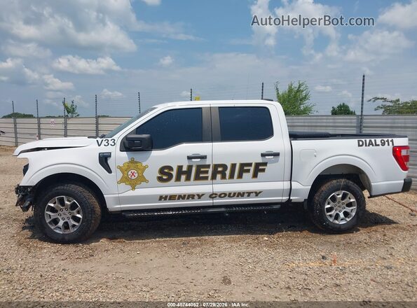 1FTFW1P86NKE40584 2022 FORD F-150 POLICE RESPONDER Белый Панорамный вид салона 360°
