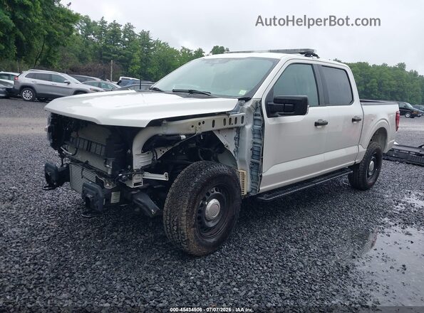 1FTFW1P89SKE92755 2025 FORD F-150 POLICE RESPONDER White Передня ліва чверть
