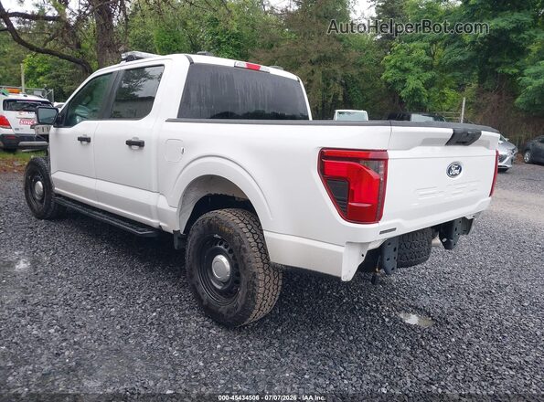 1FTFW1P89SKE92755 2025 FORD F-150 POLICE RESPONDER White Задня ліва чверть