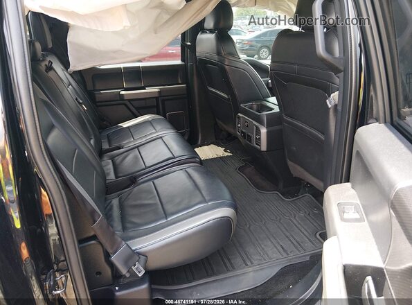 1FTFW1RG0HFA44393 2017 FORD F150 Black Vista de la etiqueta del VIN