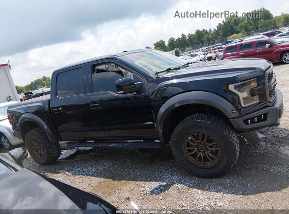 1FTFW1RG0HFA44393 2017 FORD F150 Black Vista interior trasera
