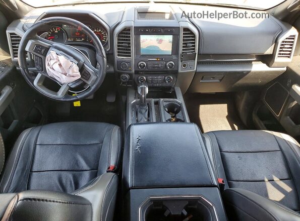 1FTFW1RG0JFC54689 2018 FORD F150 Silver წინა პანელის ხედი