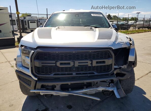1FTFW1RG0JFC54689 2018 FORD F150 Silver წინა ხედი
