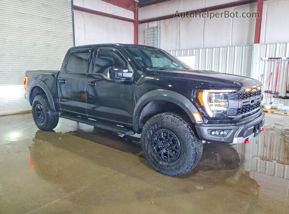 1FTFW1RG0PFB42466 2023 FORD F150 Black Передня права чверть