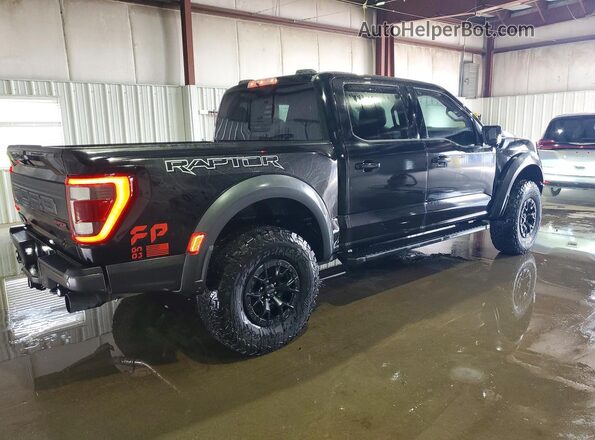 1FTFW1RG0PFB42466 2023 FORD F150 Black Задня права чверть