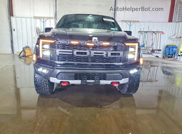 1FTFW1RG0PFB42466 2023 FORD F150 Black Вид спереду