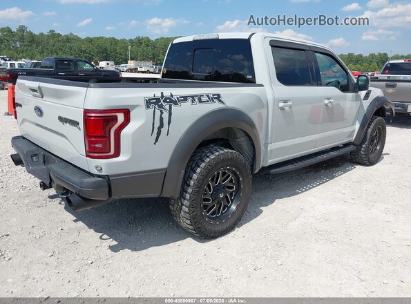 1FTFW1RG1HFB84677 2017 FORD F150 Silver Задня права чверть