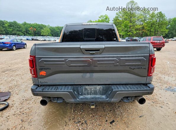 1FTFW1RG1JFD26029 2018 FORD F150 Серый Вид сзади