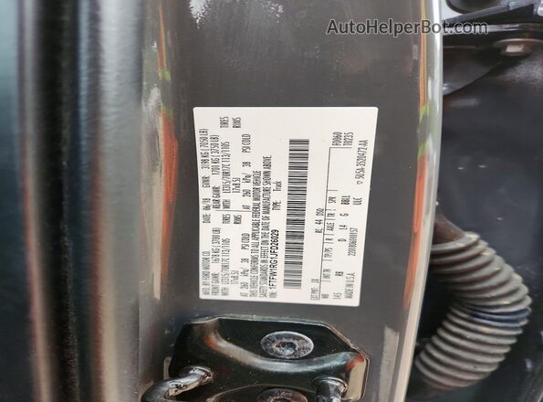 1FTFW1RG1JFD26029 2018 FORD F150 Серый Вид подкапотного пространства