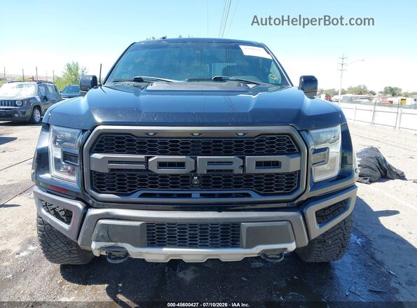 1FTFW1RG1JFD69656 2018 FORD F150 Черный Вид щитка приборов