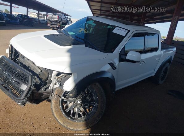 1FTFW1RG1JFE48924 2018 FORD F150 White Передня ліва чверть