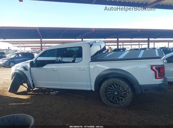 1FTFW1RG1JFE48924 2018 FORD F150 White Панорамний вид салону 360°