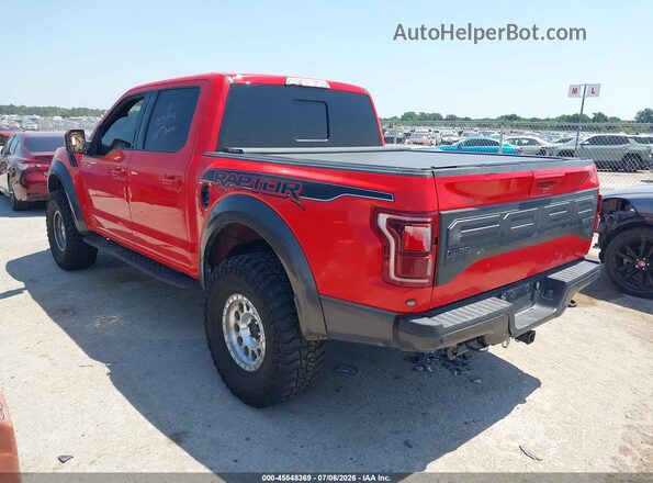1FTFW1RG1KFA61307 2019 FORD F150 Red Tył lewy